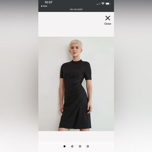 Rw&co tshirt dress with Wrap Skirt